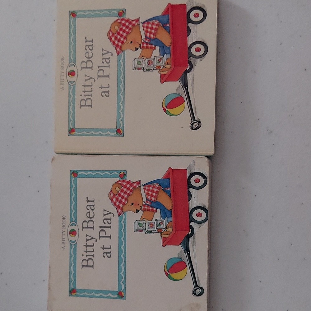 Vintage American Girl Bitty Baby books